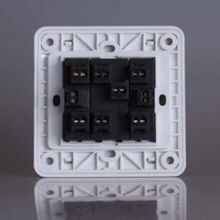 西門子 遠景系列 帶熒光三開雙控大蹺板開關(guān) 5ta0 119 1cc1